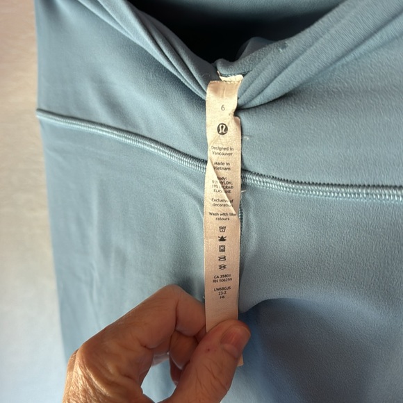 Lululemon Align High Rise 23” Legging size 6-utility blue - Picture 8 of 10